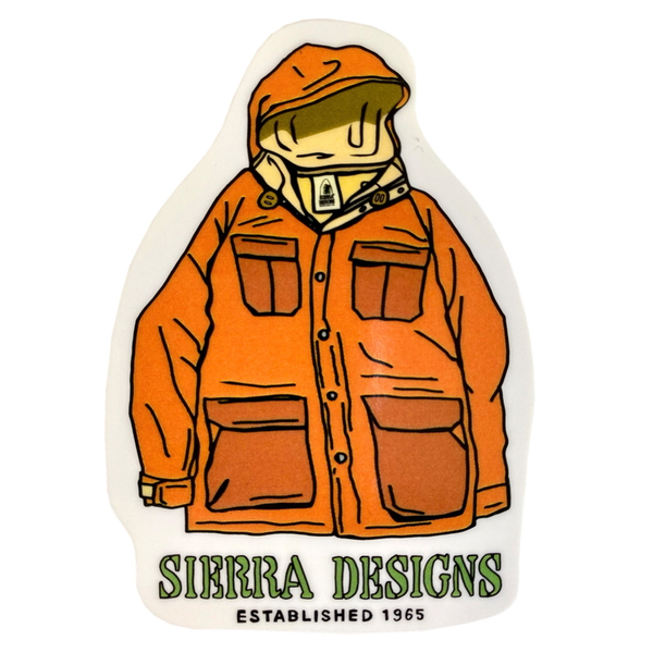SIERRA DESIGNS(シエラデザインズ) POP MOUNTAIN PARKA STICKER SDST09 ステッカー
