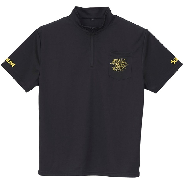 サンライン(SUNLINE) 獅子ジップシャツ(半袖) SUW-04204CW フィッシングシャツ