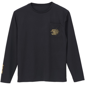 サンライン(SUNLINE) 獅子DRYロングTシャツ S ブラック SUW-04205LT