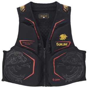 サンライン(SUNLINE) S-DRY 鮎ベスト STA-09203｜アウトドア用品・釣り