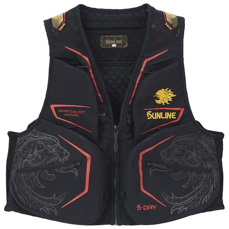 サンライン(SUNLINE) S-DRY 鮎ベスト STA-09203｜アウトドア用品・釣り
