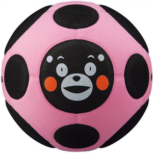 ミカサ(MIKASA) くまモン スマイルボール ピンク×黒 SL3KMPBK