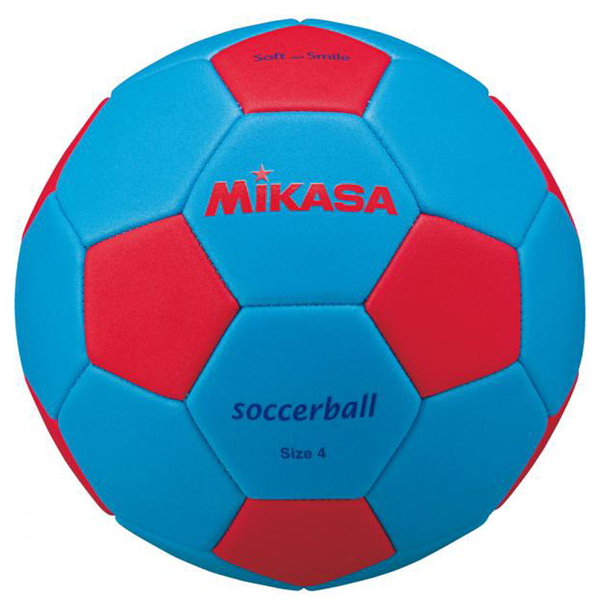 ミカサ(MIKASA) スマイルサッカー4号 マシーン縫い STPEF4SBLR スポーツギア