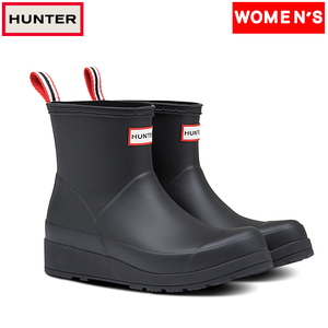 【送料無料】HUNTER (ハンター) 【24秋冬】ORIGINAL PLAY BOOT SHORT(オリジナル プレイ ショートブーツ) 4/23.0cm BLACK WFS2020RMA