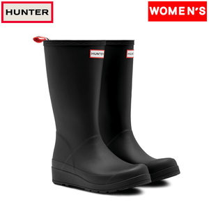 【送料無料】HUNTER (ハンター) 【24秋冬】ORIGINAL PLAY BOOT TALL(オリジナル プレイ トールブーツ) 4/23.0cm BLACK WFT2007RMA