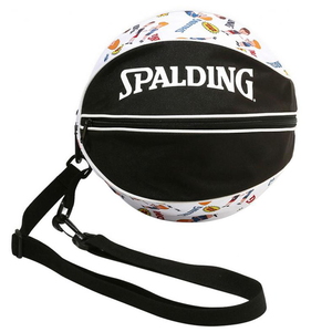 SPALDING(スポルディング) ボールバッグ バスケットボール７号可 ケース／肩かけ ビーバスアンドバッドヘッド 49001BE