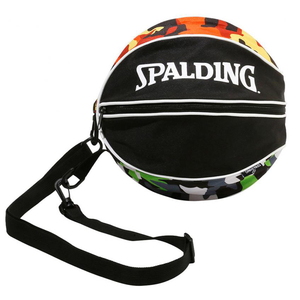 SPALDING(スポルディング) ボールバッグ マルチカモ グリーン×オレンジ ４９-００１ＭＧＯ 49001MGO