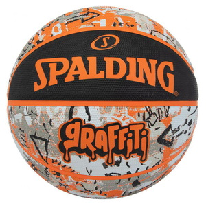 SPALDING(スポルディング) グラフィティ ラバー バスケットボール アウトドア ７号球 オレンジ 84376Z