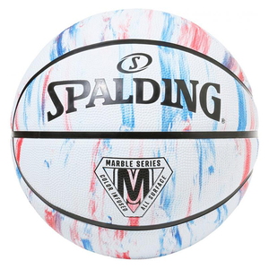 SPALDING(スポルディング) マーブル ラバー バスケットボール ６号球 トリコロール 84408Z