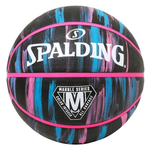 SPALDING(スポルディング) マーブル ラバー バスケットボール ６号球 ブラック 84409Z