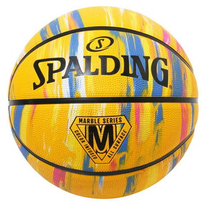 SPALDING(スポルディング) マーブル ラバー バスケットボール ６号球 イエロー 84410Z