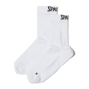 SPALDING(スポルディング) コンプレッションショートソックス 靴下 スポーツ／バスケットボール ２３-２５ｃｍ ホワイト（２０００） SAS210010