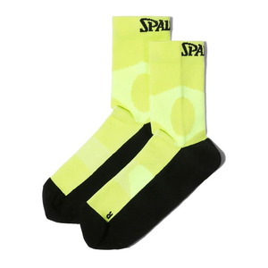 SPALDING(スポルディング) コンプレッションショートソックス 靴下 スポーツ／バスケットボール ２３-２５ｃｍ イエロー（７０００） SAS210010