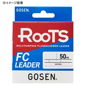 ゴーセン(GOSEN) ルーツ FCリーダー 50m ナチュラル 3号/12lb
