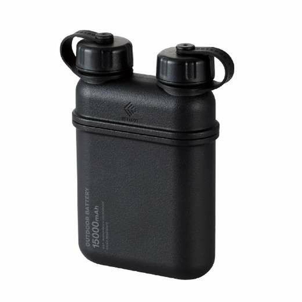 NESTOUT(ネストアウト) モバイルバッテリー15000 DE-NEST-15000BK 充電器･アクセサリー