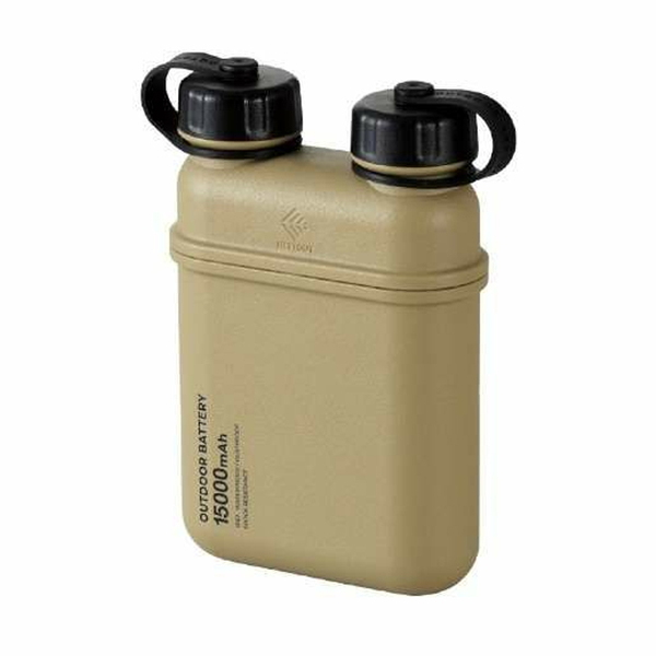 NESTOUT(ネストアウト) モバイルバッテリー15000 DE-NEST-15000BE 充電器･アクセサリー