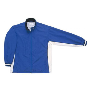 CONVERSE(コンバース) ウォームアップジャケット(前ファスナー・裾ボックスタイプ) Rブルー×ホワイト(2511) L