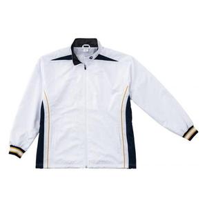 【送料無料】CONVERSE(コンバース) ウォームアップジャケット（裾ボックスタイプ） Ｓ ホワイト×ネイビー（１１２９） CB182500S