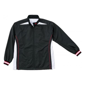 【送料無料】CONVERSE(コンバース) ウォームアップジャケット（裾ボックスタイプ） Ｓ ブラック×ホワイト（１９１１） CB182500S