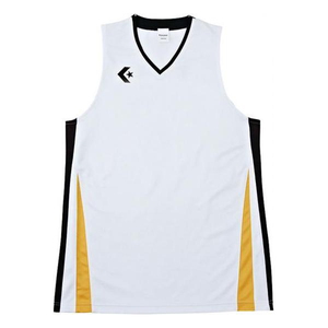CONVERSE(コンバース) メンズ ゲームシャツ ＳＳ ホワイト×ブラック（１１１９） CB281701