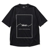 ナンガ(NANGA) ドライ ミックス フレーム ロゴ ティー メンズ NW2221-1G503 半袖Tシャツ(メンズ)