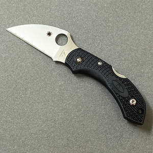 【送料無料】Spyderco(スパイダルコ) ドラゴンフライ２ ウォーンクリフ 直刃 C28FPWCBK2