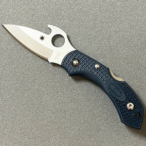 【送料無料】Spyderco(スパイダルコ) ドラゴンフライ2 ウェーブ 直刃 C28PGYW2