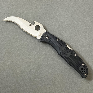 【送料無料】Spyderco(スパイダルコ) メートリアーク2 ウェーブ C12SBK2W
