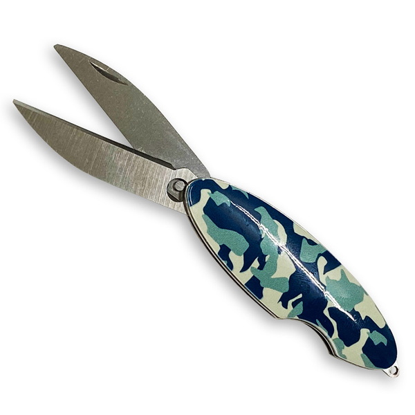 G･サカイ 清流長良川 カモフラージュVer 青 ハサミ 11545 ハサミ