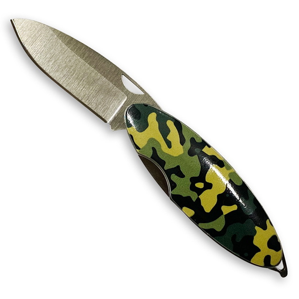 G･サカイ 清流長良川 カモフラージュVer 緑 ナイフ 11546 フォールディングナイフ