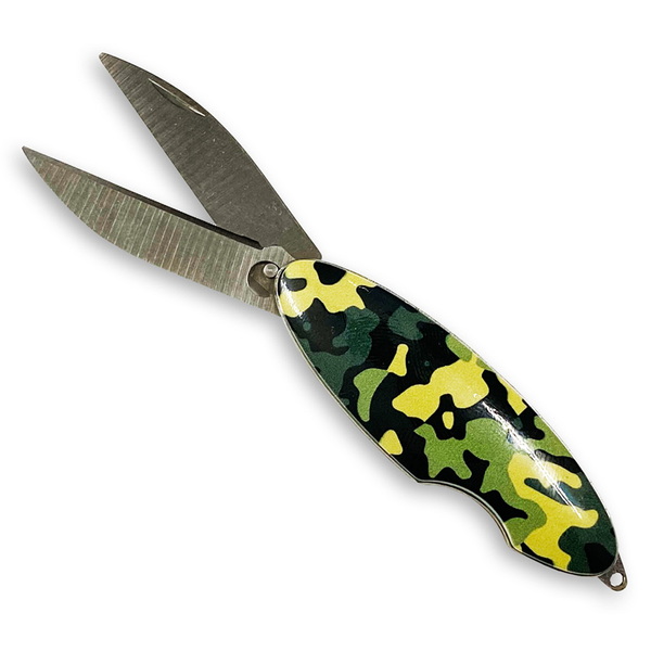 G･サカイ 清流長良川 カモフラージュVer 緑 ハサミ 11547 ハサミ