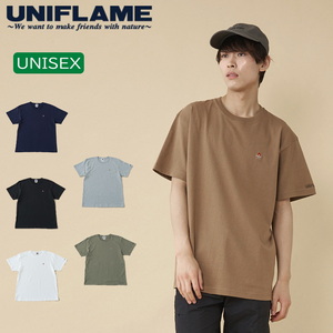 ユニフレーム(UNIFLAME) 【ユニフレーム×ナチュラム】7.1オンス へヴィーウェイト Tシャツ URNT-6