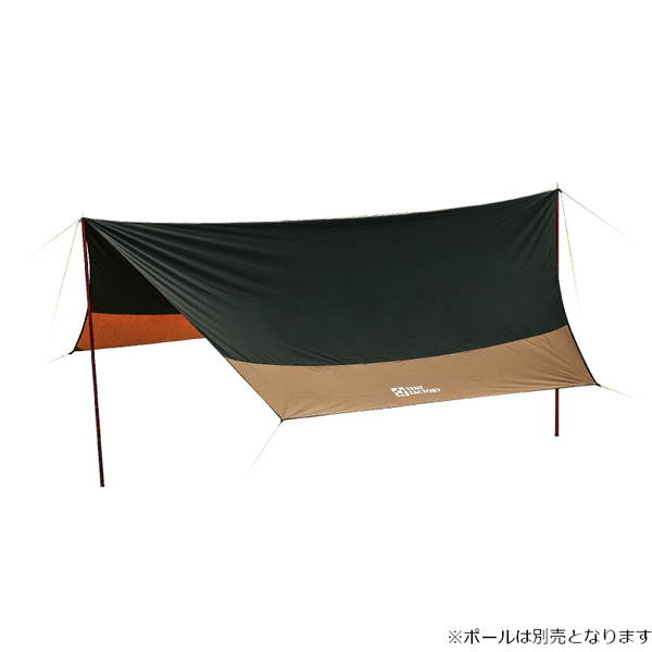 TENT FACTORY(テントファクトリー) Hi-TC ヘキサタープ470 バイカラー TF-TCHT470BAI ウィング型(ポール:1～2本)