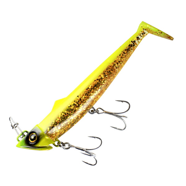 ハヤブサ(Hayabusa) ジャックアイ フリフリシャッド FS443 ソフトルアー(サーフ用)