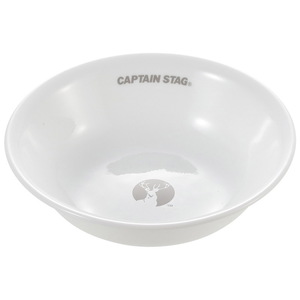 キャプテンスタッグ お皿・ランチボックス CS×コレール ボール 13cm WHT