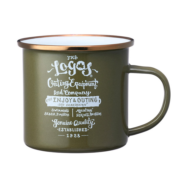 ロゴス(LOGOS) クラシコホーローマグ 81280061 ステンレス製マグカップ