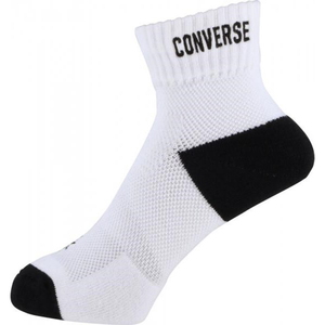 CONVERSE(コンバース) ストロングテーピングソックス 靴下／スポーツ／サポーター／足首サポート ２３-２５ｃｍ ホワイト×ブラック（１１１９） CB121051