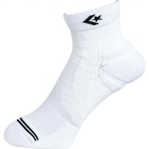 CONVERSE(コンバース) クイックソックス 靴下 スポーツ／カジュアル／バスケットボール ２３ー２５ｃｍ ホワイト×ブラック（１１１９） CB171001