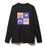 スノーピーク(snow peak) シェラカップ ロングスリーブ Tシャツ メンズ TS-22AU00503BK 【廃】メンズ速乾性長袖Tシャツ