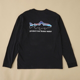 パタゴニア(patagonia) メンズ ロングスリーブ ホーム ウォーター トラウト レスポンシビリティー 37574 長袖Tシャツ(メンズ)