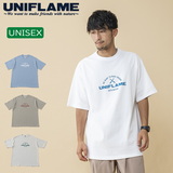 ユニフレーム(UNIFLAME) 【ユニフレーム×ナチュラム】9.1オンス マグナムウェイト STプリント Tシャツ URNT-11 半袖Tシャツ(メンズ)