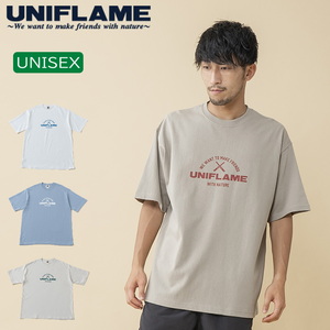ユニフレーム(UNIFLAME) 【ユニフレーム×ナチュラム】9.1オンス マグナムウェイト STプリント Tシャツ URNT-13