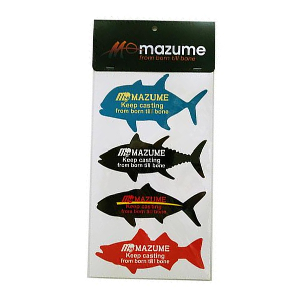 MAZUME(マズメ) mazume ステッカー 4Fish MZAS-662 ステッカー