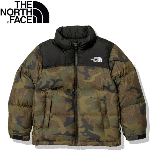 THE NORTH FACE ダウン　130 キッズ　迷彩