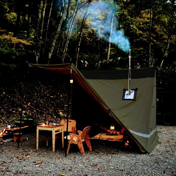 YOKA(ヨカ) YOKA CABIN FLYSHEET付【ダークカーキ】 YK-TN02-DK YOKA(ヨカ) YOKA CABIN FLYSHEET付【ダークカーキ】 YK-TN02-DK