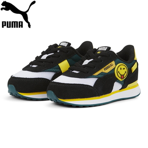 PUMA フットウェア フューチャー ライダー スマイリーワールド AC インファント/キッズ スニーカー 14.0cm PUMA BLACK