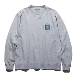 ROARK(ロアーク) 「SAFE CAMP」 9.3oz H/W L/S TEE RLTJHW851-HGY 長袖Tシャツ(メンズ)
