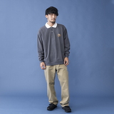 BEN DAVIS(ベンデイビス) BRUSHED LS POLO 02780034 長袖シャツ(メンズ)
