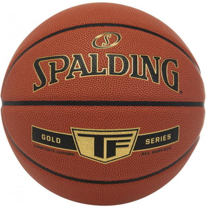 SPALDING(スポルディング) ゴールド ＴＦ 合成皮革 バスケットボール ７号 ブラウン 76857Z
