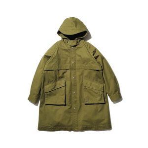 【送料無料】スノーピーク(snow peak) ＴＡＫＩＢＩ Ｃａｎｖａｓ Ｃｏａｔ メンズ Ｍ Ｏｌｉｖｅ JK-22AU10503OL